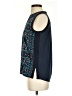 Athleta 100% Polyester Teal Sleeveless Top Size XS - photo 5