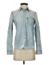 Levi's 100% Cotton Blue Long Sleeve Button-Down Shirt Size XS - photo 1