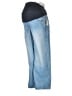 Old Navy Color Block Blue Jeans Size 8 Maternity - photo 1
