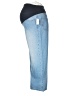 Old Navy Color Block Blue Jeans Size 8 Maternity - photo 5
