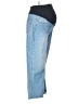 Old Navy Color Block Blue Jeans Size 8 Maternity - photo 4