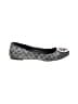 Tory Burch Houndstooth Gray Flats Size 10 - photo 1