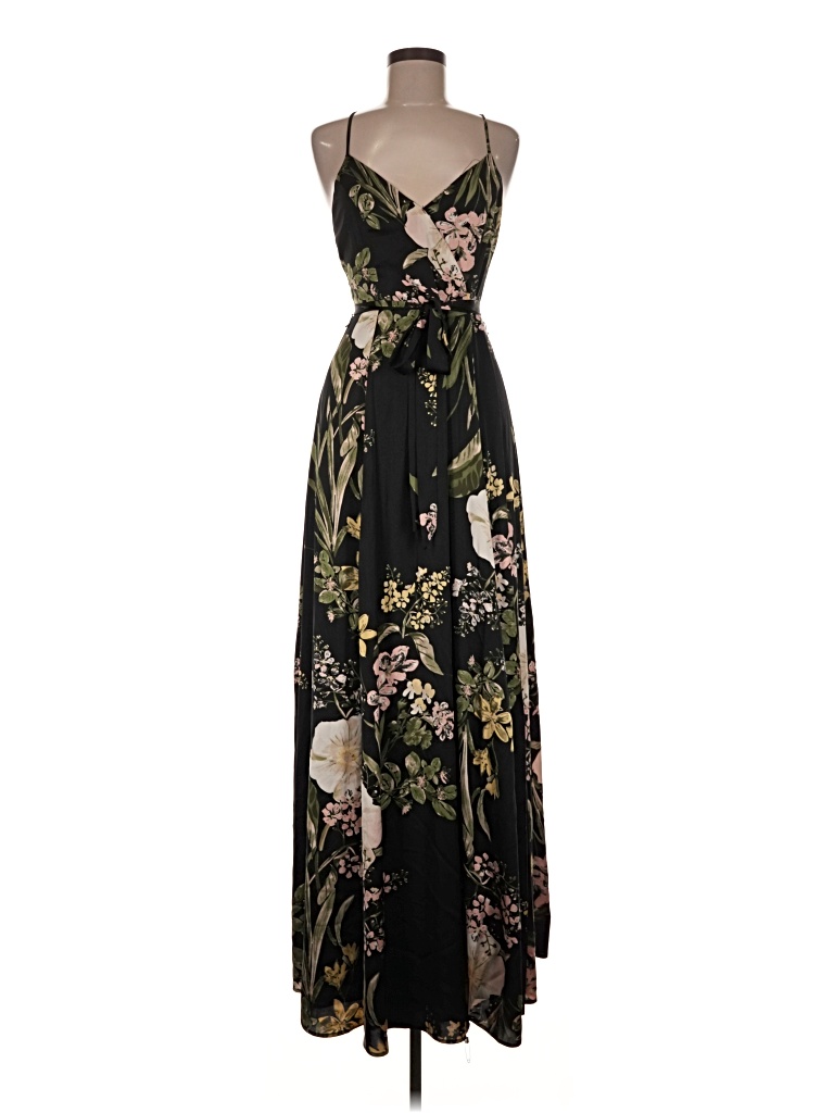 Pre-owned Lulus Cocktail Dress In Black