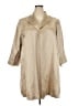 Eileen Fisher Gold Trenchcoat Size 3X - photo 1