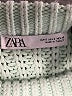 Zara Solid Green Pullover Sweater Size S - photo 7