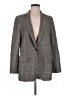 Peserico Plaid Gray Wool Blazer Size EU (IT) 42 / US 6 - photo 1