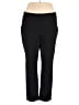 Charter Club Solid Black Active Pants Size 16 - photo 1