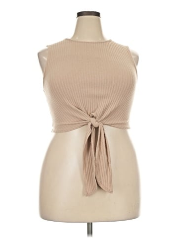 Trafaluc by Zara Sleeveless Blouse (view 1)