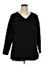 Apt. 9 Black 3/4 Sleeve Top Size 1X - photo 1