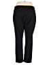 Charter Club Solid Black Active Pants Size 16 - photo 2
