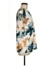 Unbranded Floral Teal Sleeveless T-Shirt Size M - photo 4