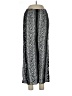 Olivaceous Animal Print Silver Casual Pants Size L - photo 1