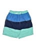 Hanna Andersson 100% Recycled Polyester Blue Board Shorts Size 10 - photo 1