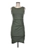 Leith Solid Gray Casual Dress Size M - photo 1