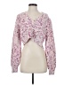 LoveShackFancy Tweed Pink Wool Cardigan Size S - photo 1