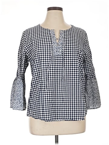 St. John's Bay 3/4 Sleeve Blouse (view 1)