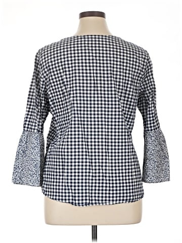 St. John's Bay 3/4 Sleeve Blouse (view 2)