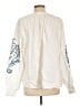 Chico's Ivory Long Sleeve Blouse Size XXL (4) - photo 2