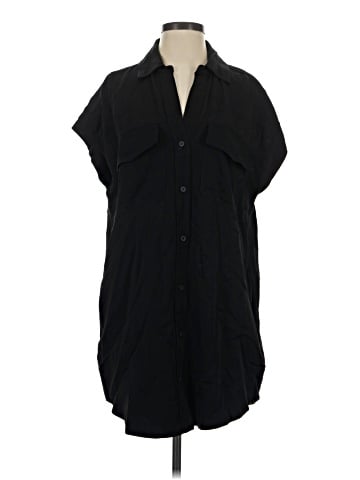 Madewell Utility Button-Front Mini Dress (view 1)