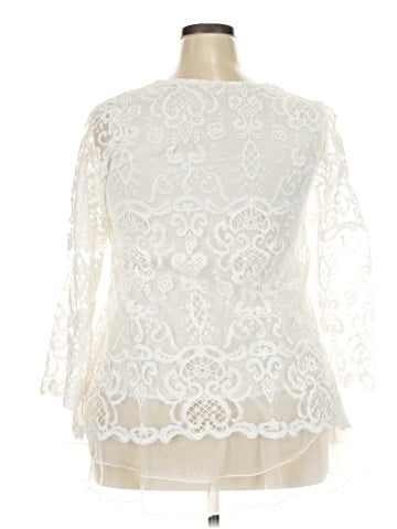 Simply Couture 3/4 Sleeve Blouse (view 2)
