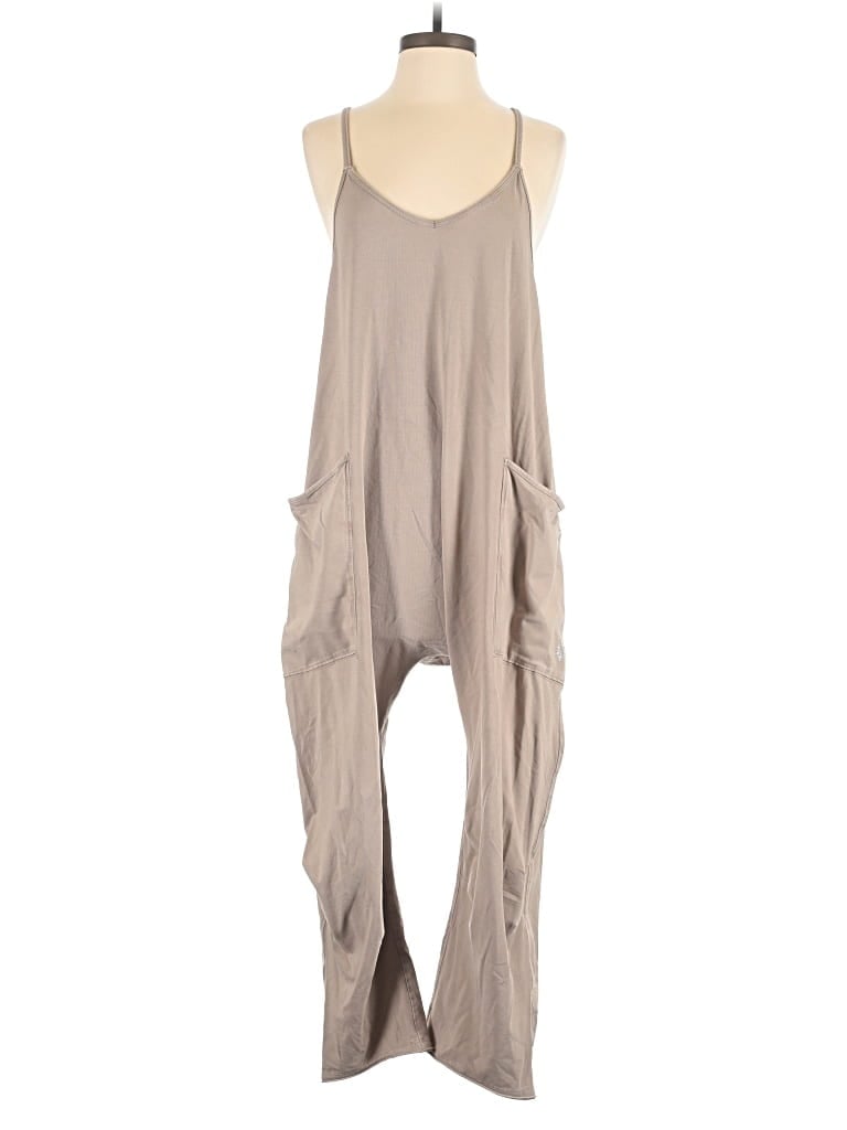 Pre-owned Fp Movement Jumpsuit In Gray
