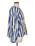 DR2 100% Cotton Blue Long Sleeve Blouse Size XL - photo 4