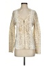 Boston Proper Animal Print Ivory Jacket Size S - photo 1