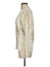 Boston Proper Animal Print Ivory Jacket Size S - photo 5