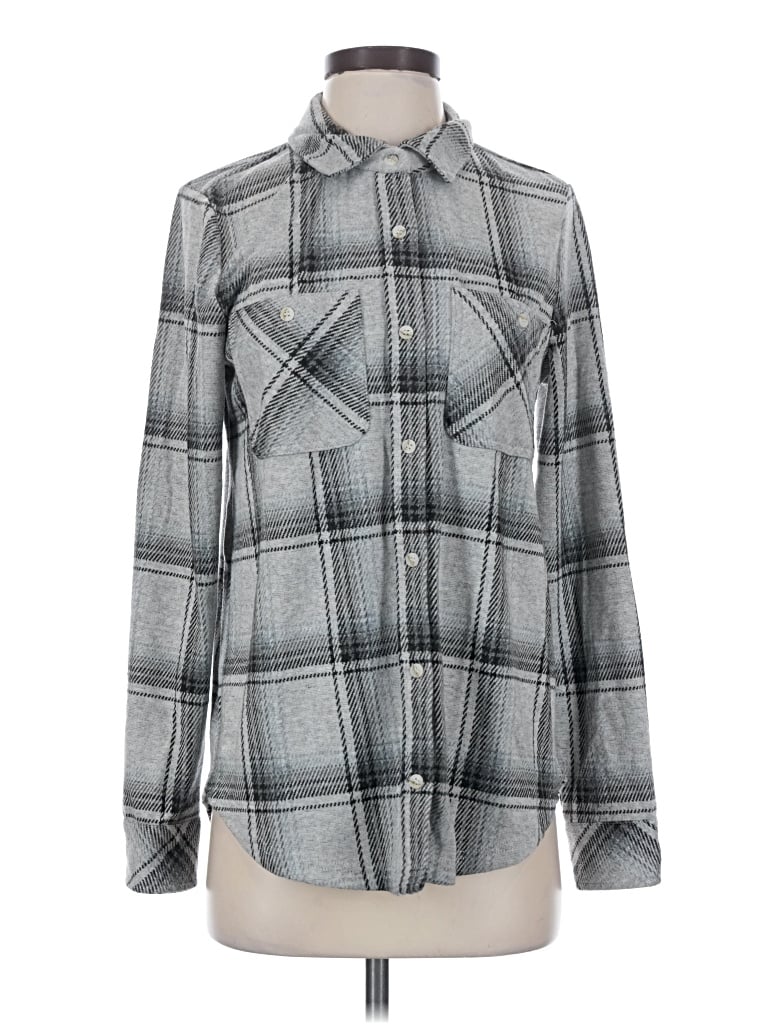 Pre-owned Thread & Supply Cardigan Sweater In Gray