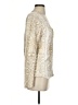 Boston Proper Animal Print Ivory Jacket Size S - photo 4