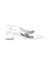 Sam Edelman Metallic Silver Heels Size 7 - photo 1