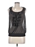 Forever 21 100% Polyester Gray Sleeveless Blouse Size M - photo 1