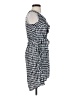 Bebop 100% Polyester Houndstooth Blue Casual Dress Size XS - photo 4