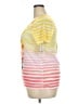 White Stag 100% Polyester Floral Yellow Short Sleeve T-Shirt Size 20 - photo 5
