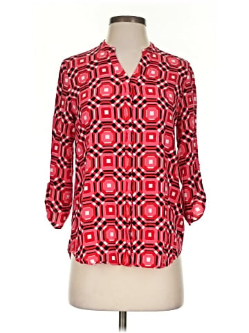 Cynthia by Cynthia Rowley 3/4 Sleeve Blouse (view 1)