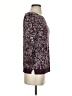 Ann Taylor LOFT Outlet Paisley Burgundy Pullover Sweater Size XS - photo 4