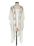 Cejon Accessories Inc. 100% Viscose White Ivory Kimono Size 0 (estimated) - photo 1