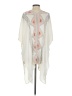 Cejon Accessories Inc. 100% Viscose White Ivory Kimono Size 0 (estimated) - photo 2