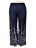 Unbranded Floral Blue Casual Pants Size XXL - photo 1