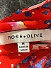 Rose + Olive 100% Polyester Red Tank Top Size M - photo 7