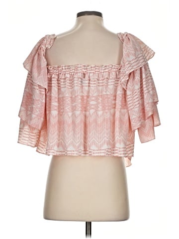 MISA Los Angeles Short Sleeve Blouse (view 2)