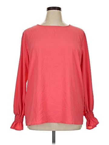 She + Sky Long Sleeve Blouse (view 1)