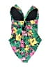Old Navy Floral Green One Piece Swimsuit Size L - photo 2