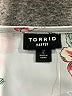 Torrid 100% Polyester Gray Short Sleeve Blouse Size 2X Plus (2) - photo 7