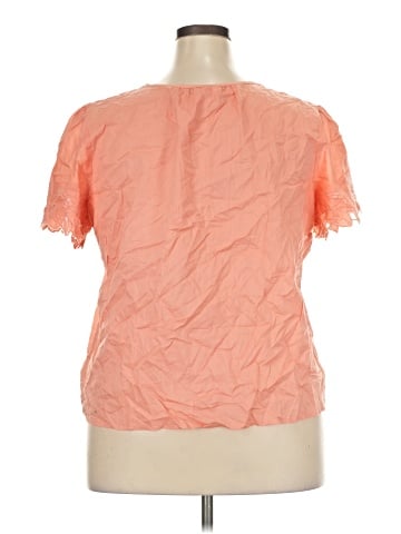 Liz Claiborne Short Sleeve Blouse (view 2)