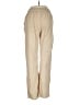 Unbranded 100% Polyester Solid Tan Casual Pants Size M - photo 2