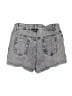 impulsive Tweed Gray Denim Shorts Size M - photo 2