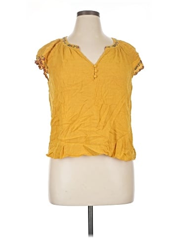 Skies Are Blue Short Sleeve Top (view 1)
