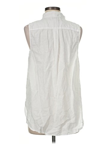 J.Crew Factory Store Sleeveless Button-Down Shirt (view 2)