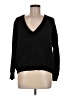 Don't Ask Why Metallic Black Pullover Sweater One size - photo 1